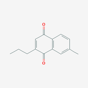 7-Methyl-2-propylnaphthalene-1,4-dione