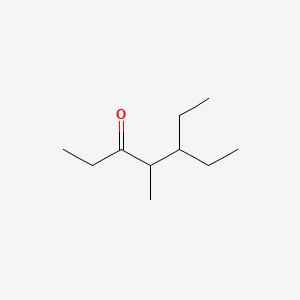 molecular formula C10H20O B13794580 5-Ethyl-4-methyl-3-heptanone 