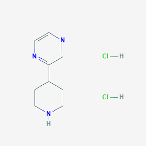 2-(Piperidin-4-yl)pyrazine dihydrochloride