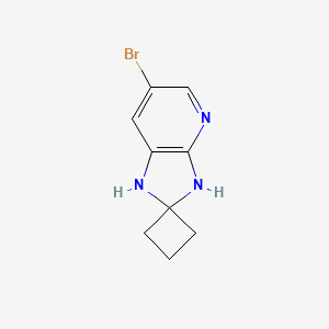 6-Bromo-2,2-spirocyclobutane-2,3-dihydro-1H-imidazo[4,5-b]pyridine