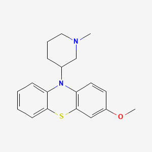 10-(1-Methyl-3-piperidyl)-3-methoxyphenothiazine