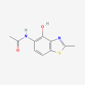 N-(4-hydroxy-2-methylbenzo[d]thiazol-5-yl)acetamide