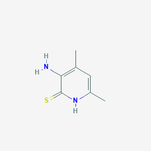 3-Amino-4,6-dimethylpyridine-2(1H)-thione