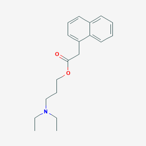 3-Diethylaminopropyl 2-naphthalen-1-ylacetate