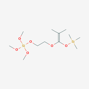 1-(2-Trimethylsiloxyethoxy)-1-trimethylsiloxy-2-methylpropene