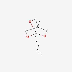 1-Butyl-4-methyl-2,6,7-trioxabicyclo(2.2.2)octane