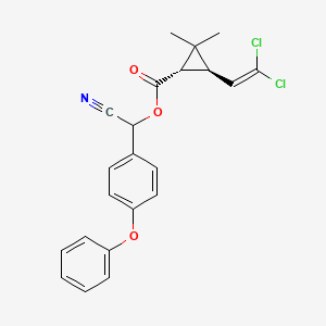 (1S,3R)-Cyano(4-phenoxyphenyl)methyl 3-(2,2-dichlorovinyl)-2,2-dimethyl cyclopropanecarboxylate