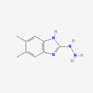 2-Hydrazinyl-5,6-dimethyl-1h-benzimidazole