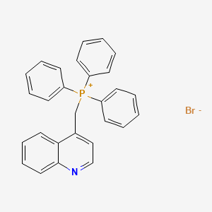 Triphenyl[(quinolin-4-yl)methyl]phosphanium bromide