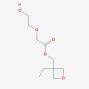 (3-Ethyl-3-oxetanyl)methyl (2-hydroxyethoxy)acetate