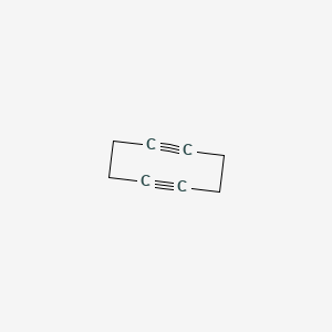 molecular formula C8H8 B13795230 1,5-Cyclooctadiyne CAS No. 49852-40-6