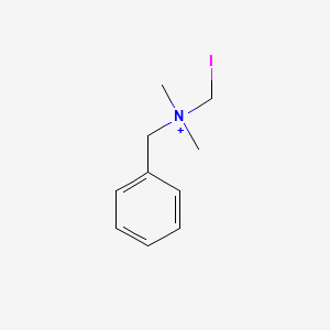 Benzyl-(iodomethyl)-dimethylazanium