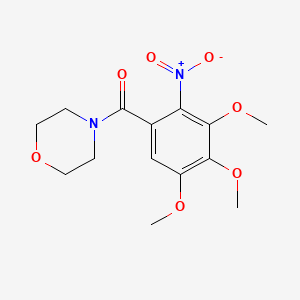 4-(2-Nitro-3,4,5-trimethoxybenzoyl)morpholine