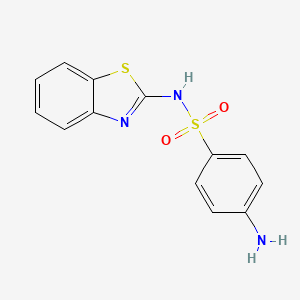 Benzenesulfonamide,4-amino-N-2-benzothiazolyl-