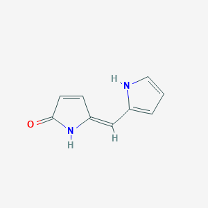 (5E)-5-(1H-pyrrol-2-ylmethylidene)pyrrol-2-one