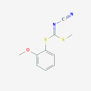 B137954 (2-Methoxyphenyl) methyl cyanocarbonimidodithioate CAS No. 152381-95-8