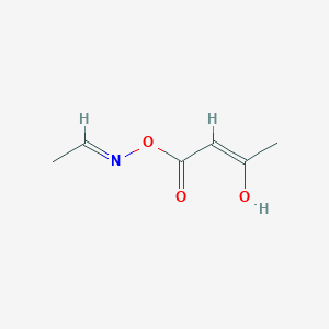 [(E)-ethylideneamino] (Z)-3-hydroxybut-2-enoate