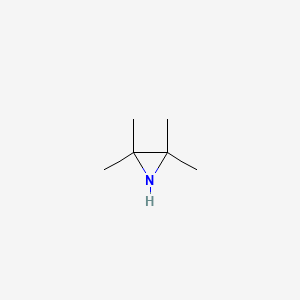 molecular formula C6H13N B13795586 2,2,3,3-Tetramethylaziridine CAS No. 5910-14-5