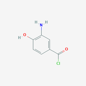 3-Amino-4-hydroxybenzoyl chloride