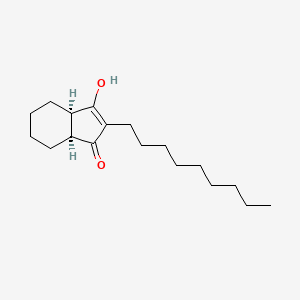 cis-3-Hydroxy-2-nonyl-3a,4,5,6,7,7a-hexahydroinden-1-one