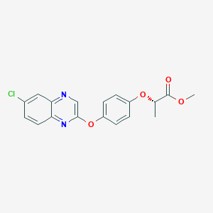 methyl (2S)-2-[4-(6-chloroquinoxalin-2-yl)oxyphenoxy]propanoate