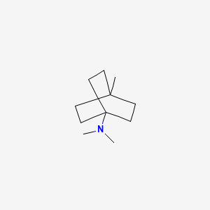 Bicyclo[2.2.2]octan-1-amine, N,N,4-trimethyl-(9CI)