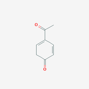 2,4-Cyclohexadien-1-one, 4-acetyl-(9CI)