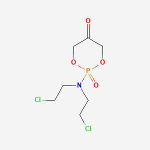 2-[Bis(2-chloroethyl)amino]-2-oxo-1,3,2lambda5-dioxaphosphinan-5-one