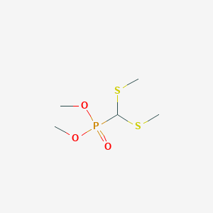 Dimethyl [bis(methylsulfanyl)methyl]phosphonate