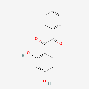 molecular formula C14H10O4 B13795754 2,4-Dihydroxybenzil CAS No. 87538-42-9