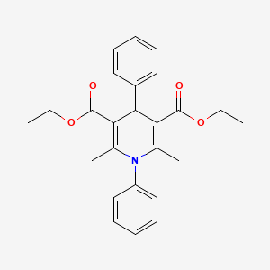 diethyl 2,6-dimethyl-1,4-diphenyl-4H-pyridine-3,5-dicarboxylate