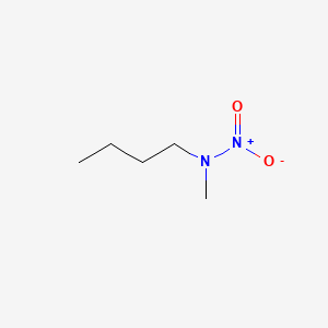 molecular formula C5H12N2O2 B13796232 N-Methyl-N-nitro-1-butanamine CAS No. 52330-07-1