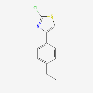 2-Chloro-4-(4-ethylphenyl)-1,3-thiazole