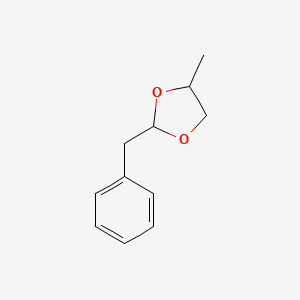 2-Benzyl-4-methyl-1,3-dioxolane