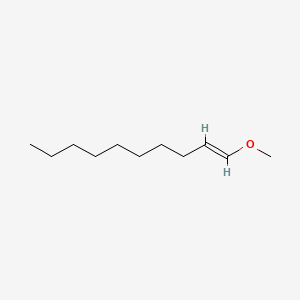 molecular formula C11H22O B13796325 1-Methoxy-1-decene CAS No. 79930-37-3