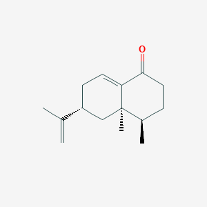 (4R,4aR,6R)-4,4a-dimethyl-6-prop-1-en-2-yl-2,3,4,5,6,7-hexahydronaphthalen-1-one