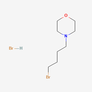 molecular formula C8H17Br2NO B1379643 4-(4-Bromobutyl)morpholine hydrobromide CAS No. 1803587-12-3