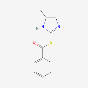 S-(4-Methyl-1H-imidazol-2-yl) benzothioate