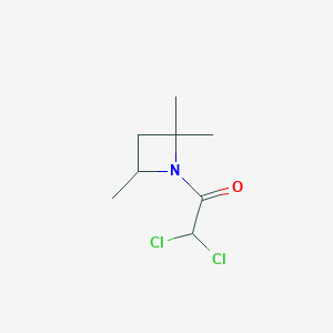 2,2-Dichloro-1-(2,2,4-trimethylazetidin-1-yl)ethan-1-one