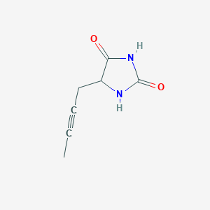 5-But-2-ynylimidazolidine-2,4-dione