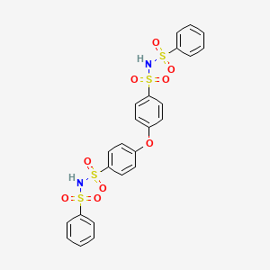 Benzenesulfonamide, 4,4'-oxybis[N-(phenylsulfonyl)-