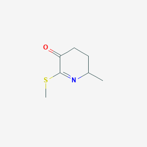 2-methyl-6-methylsulfanyl-3,4-dihydro-2H-pyridin-5-one