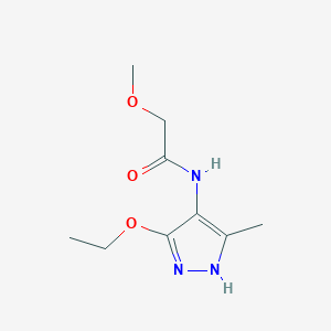 N-(3-Ethoxy-5-methyl-1H-pyrazol-4-yl)-2-methoxyacetamide