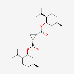 1,2-Cyclopropanedicarboxylic acid bis [(1R, 2S, 5R)]-5-methyl-2-(1-methylethyl)