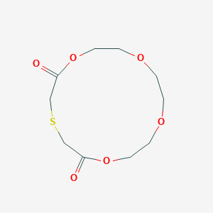 1,4,7,10-Tetraoxa-13-thiacyclopentadecane-11,15-dione