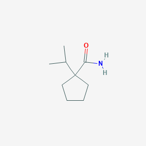 Cyclopentanecarboxamide, 1-(1-methylethyl)-