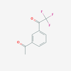 1-(3-Acetylphenyl)-2,2,2-trifluoroethan-1-one