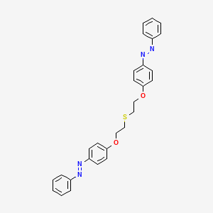 Bis(beta-(p-phenylazophenoxy)ethyl) sulfide