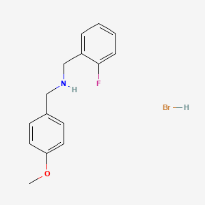 (2-Fluorobenzyl)(4-methoxybenzyl)amine hydrobromide