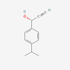 (1R)-1-(4-propan-2-ylphenyl)prop-2-yn-1-ol